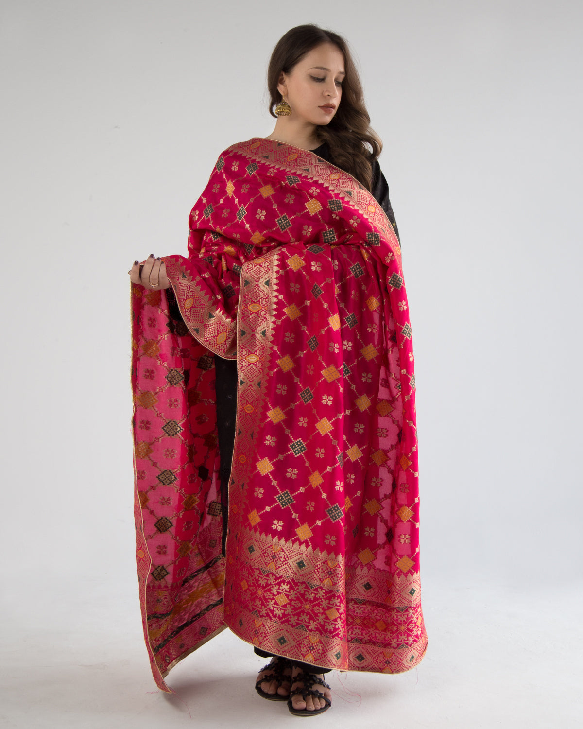 Pure Matka Silk Jacquard-FBDY0002554