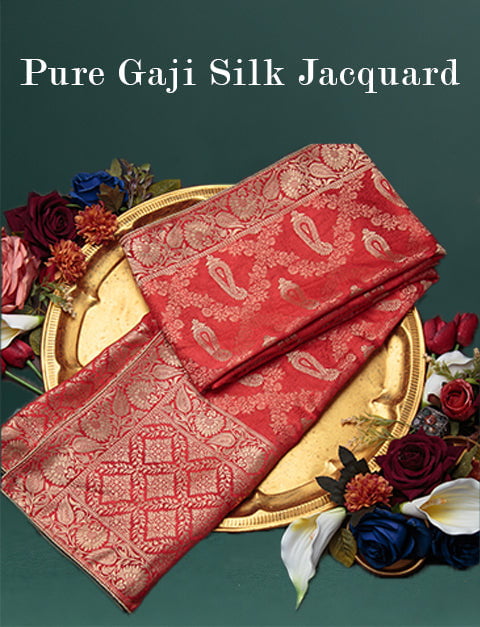 Pure Gaji Silk Jacquard-FBDY0002701