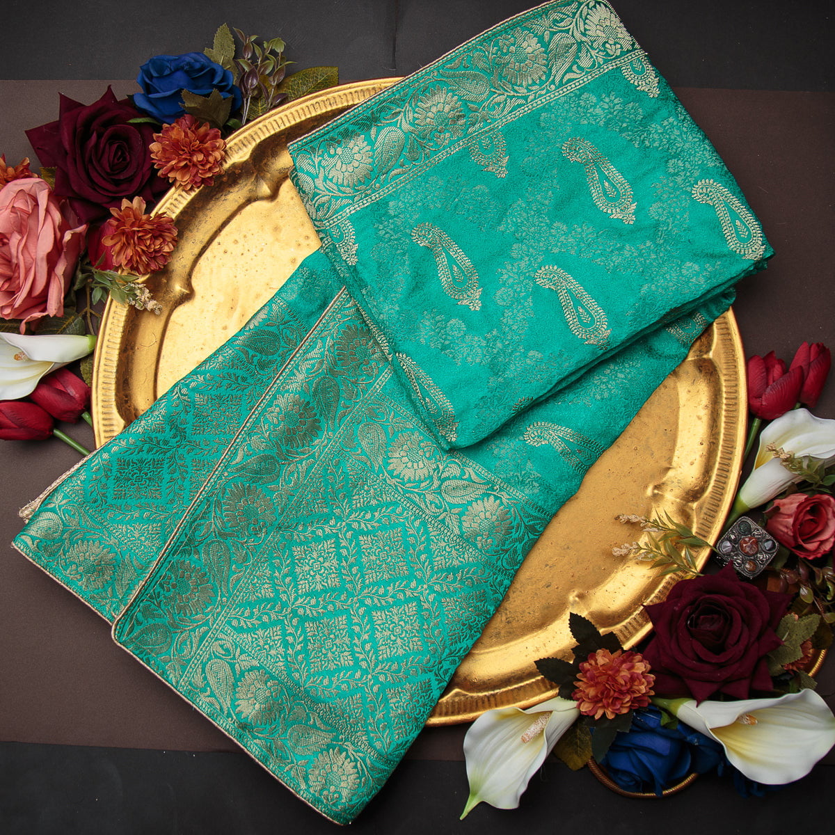 Pure Gaji Silk Jacquard-FBDY0002591 - Tasneem Fabrics