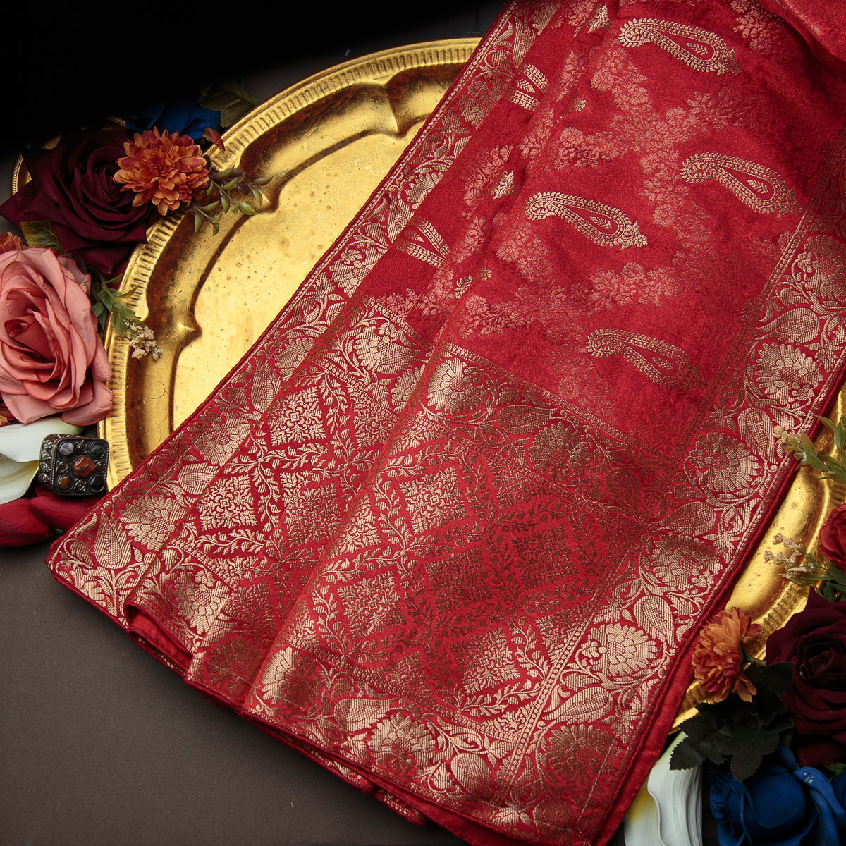 Pure Gaji Silk Jacquard-FBDY0002590 - Tasneem Fabrics