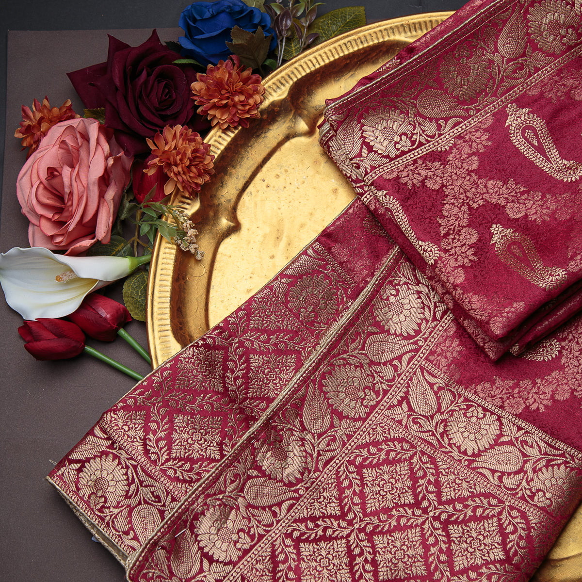 Pure Gaji Silk Jacquard-FBDY0002587 - Tasneem Fabrics