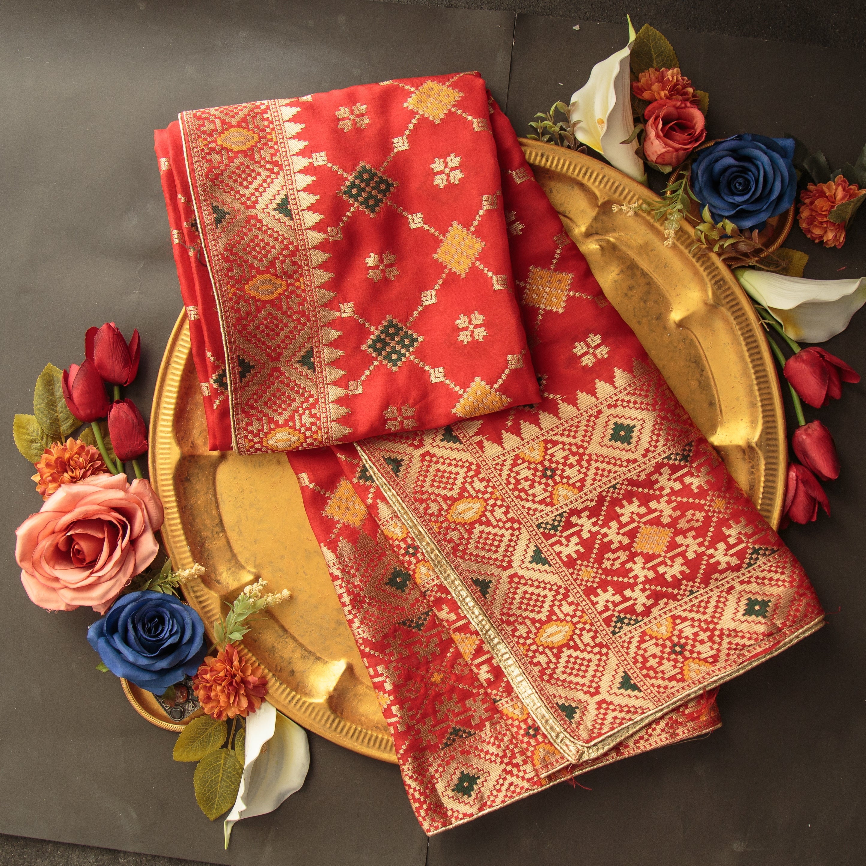 Pure Matka Silk Jacquard-FBDY0002557 - Tasneem Fabrics