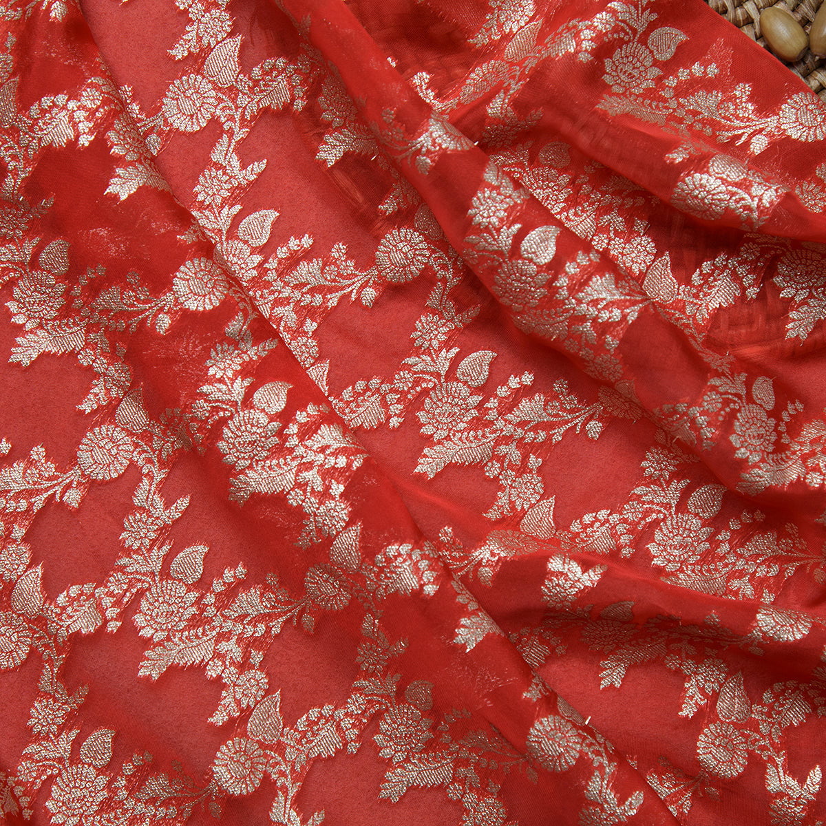 Pure Organza Jacquard-FBDY0003022 - Tasneem Fabrics