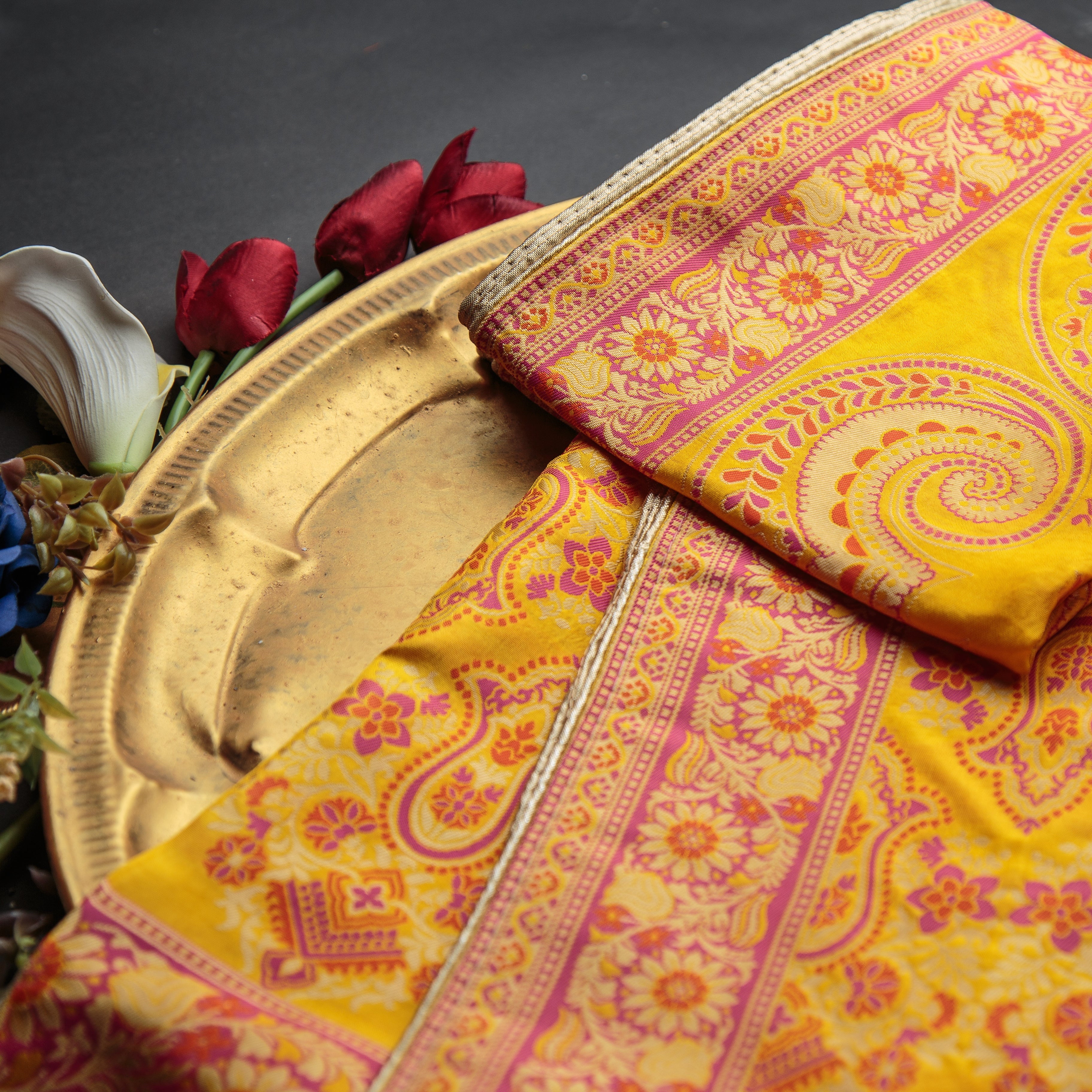 Pure Matka Silk Jacquard-FBDY0002913 - Tasneem Fabrics