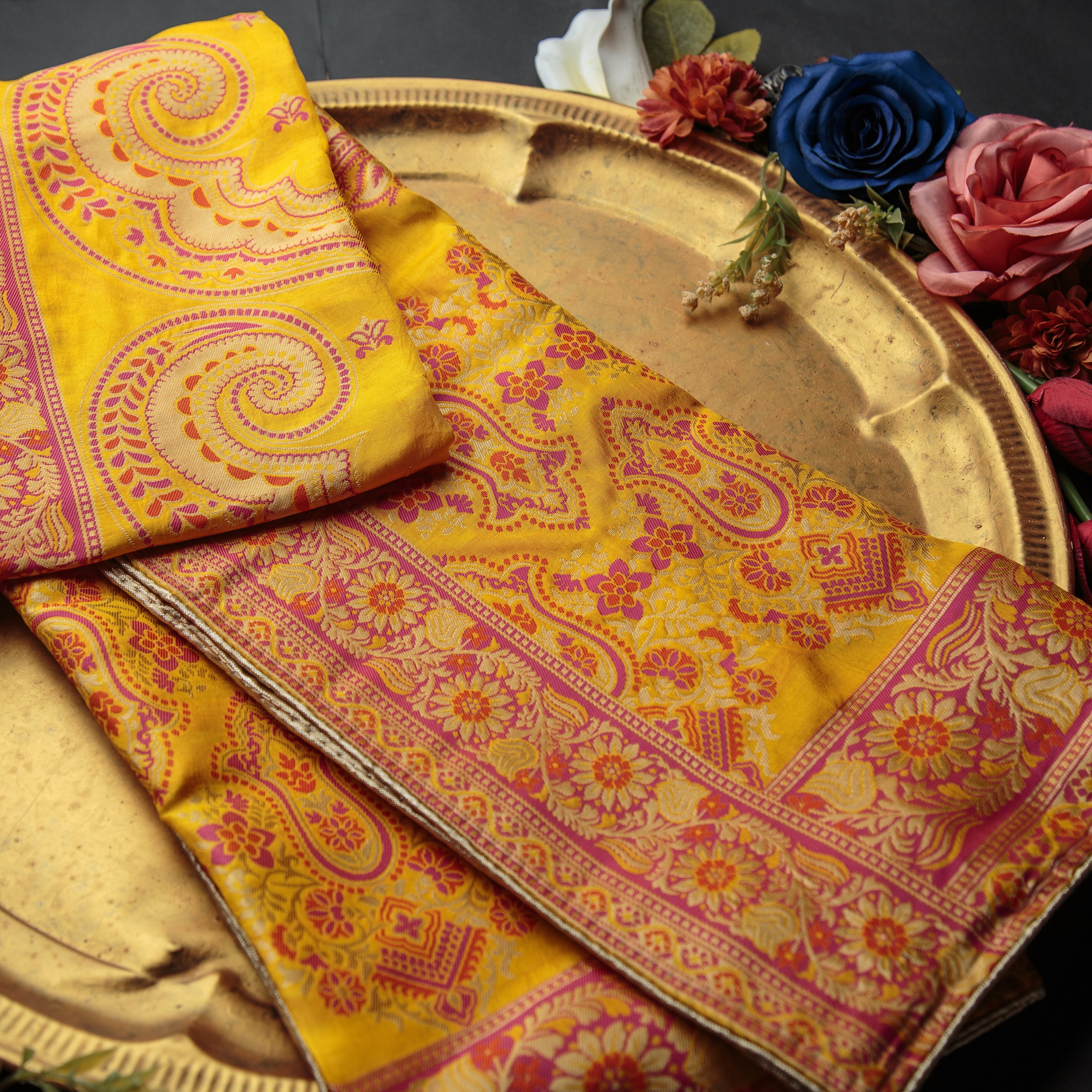 Pure Matka Silk Jacquard-FBDY0002913 - Tasneem Fabrics