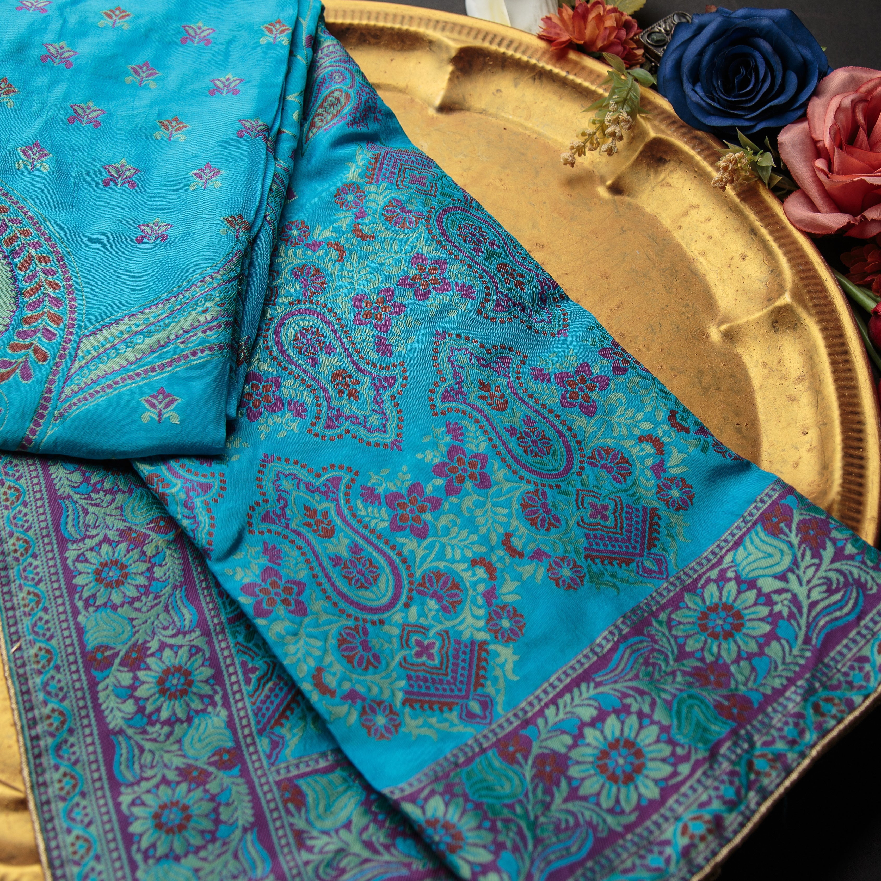 Pure Matka Silk Jacquard-FBDY0002909 - Tasneem Fabrics