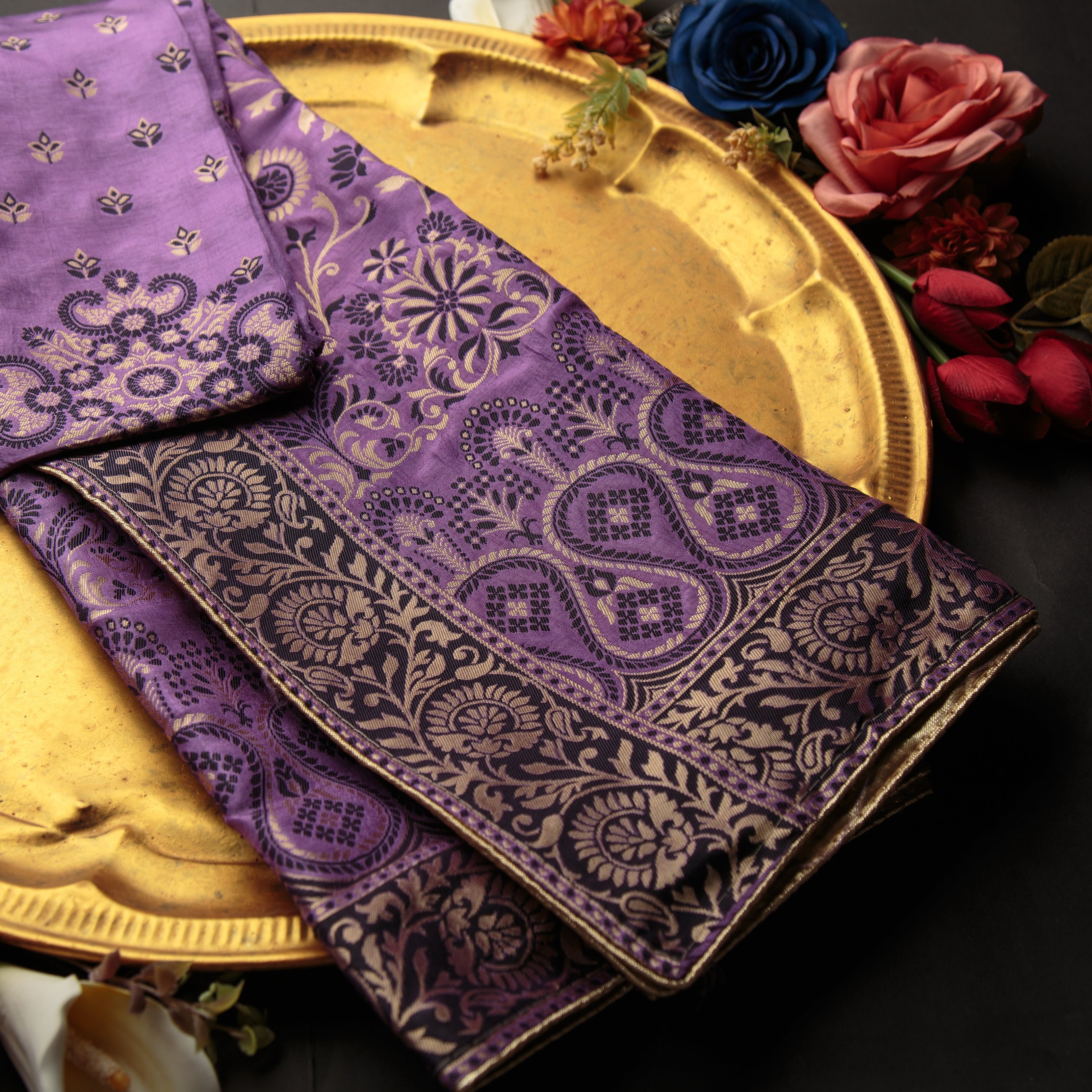 Pure Matka Silk Jacquard-FBDY0002918 - Tasneem Fabrics