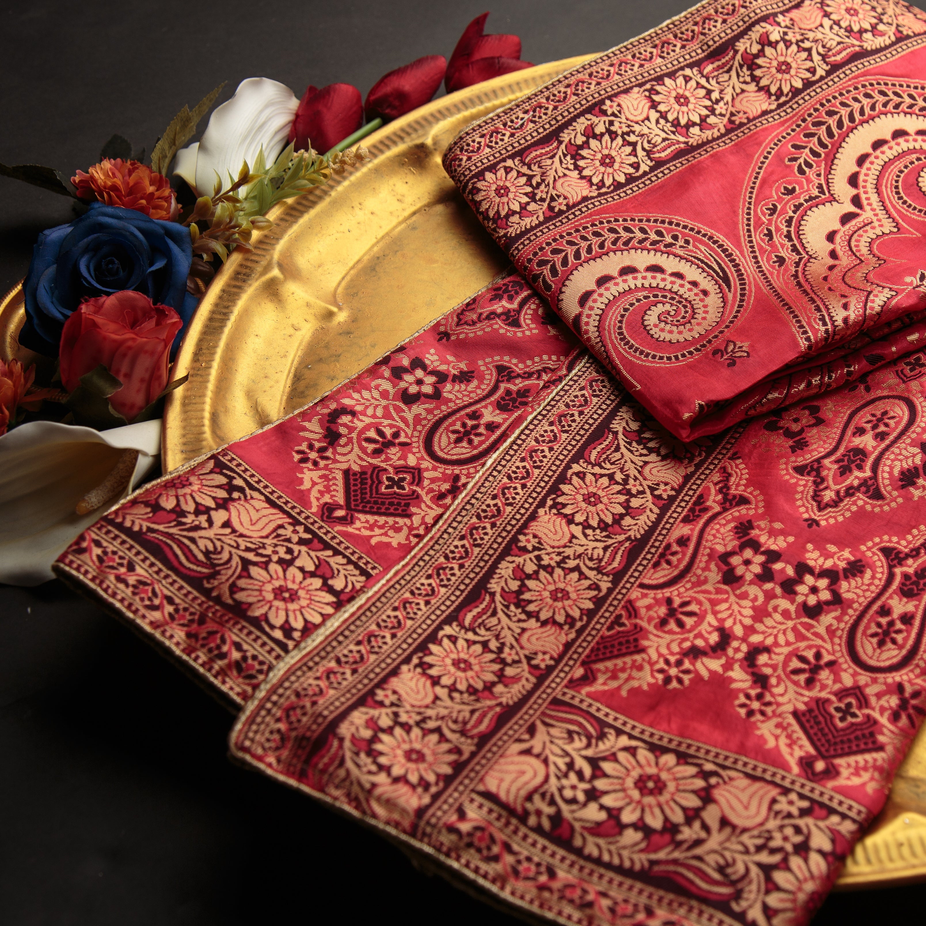 Pure Matka Silk Jacquard-FBDY0002888 - Tasneem Fabrics