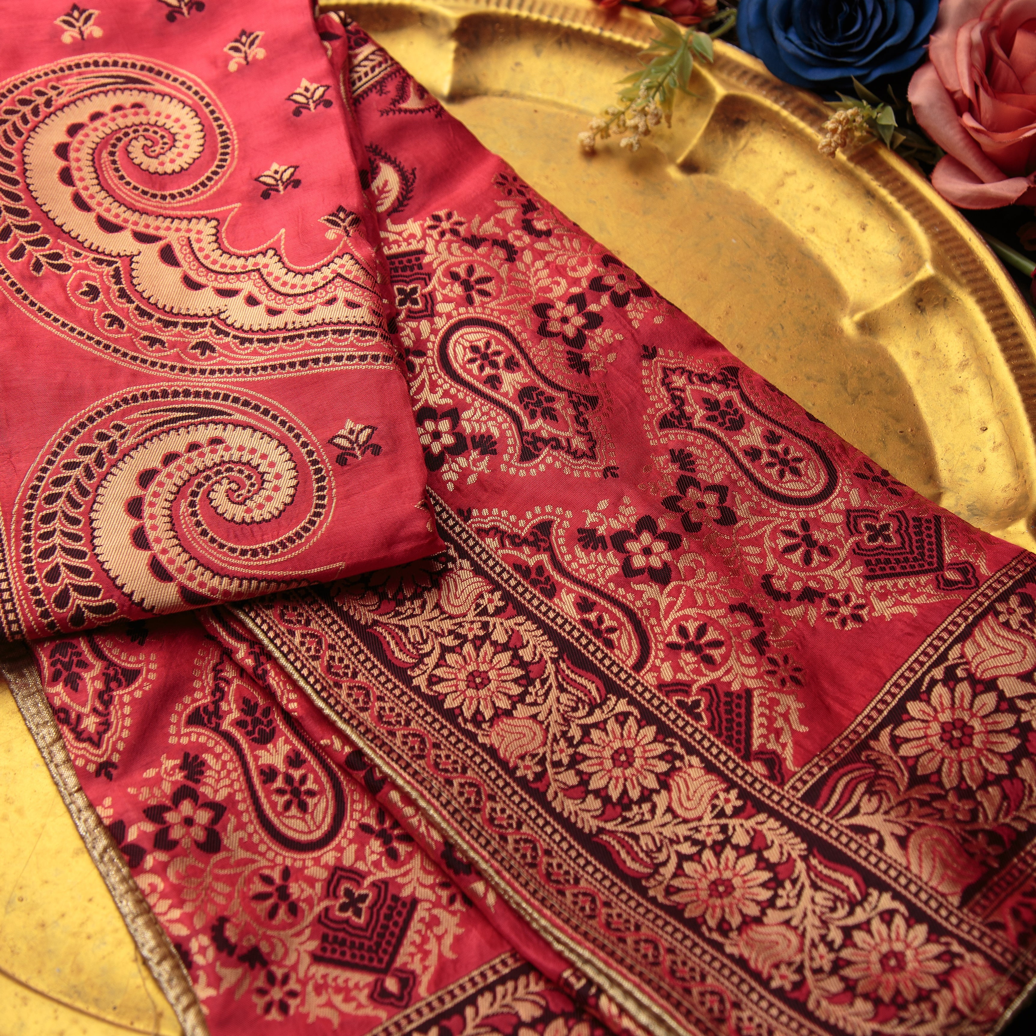 Pure Matka Silk Jacquard-FBDY0002888 - Tasneem Fabrics