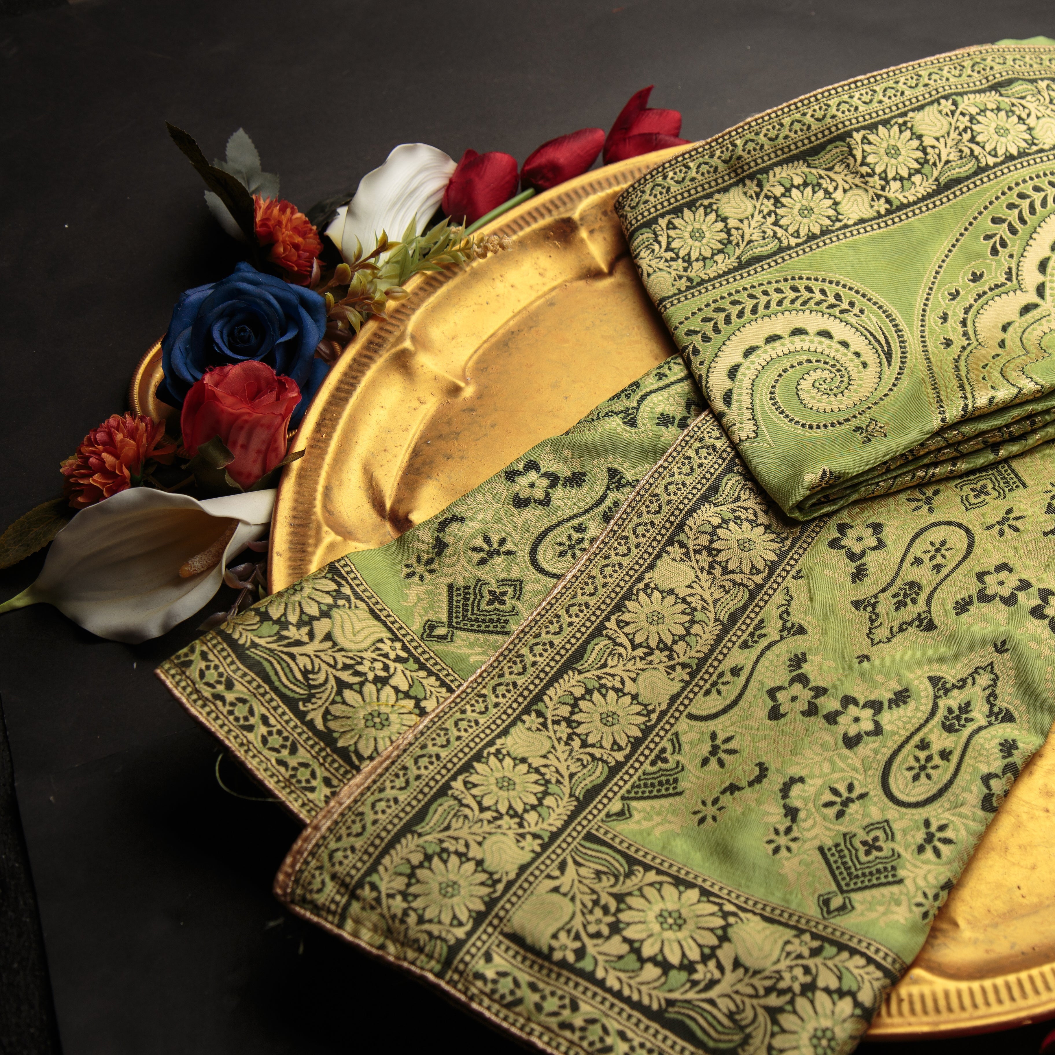 Pure Matka Silk Jacquard-FBDY0002895 - Tasneem Fabrics