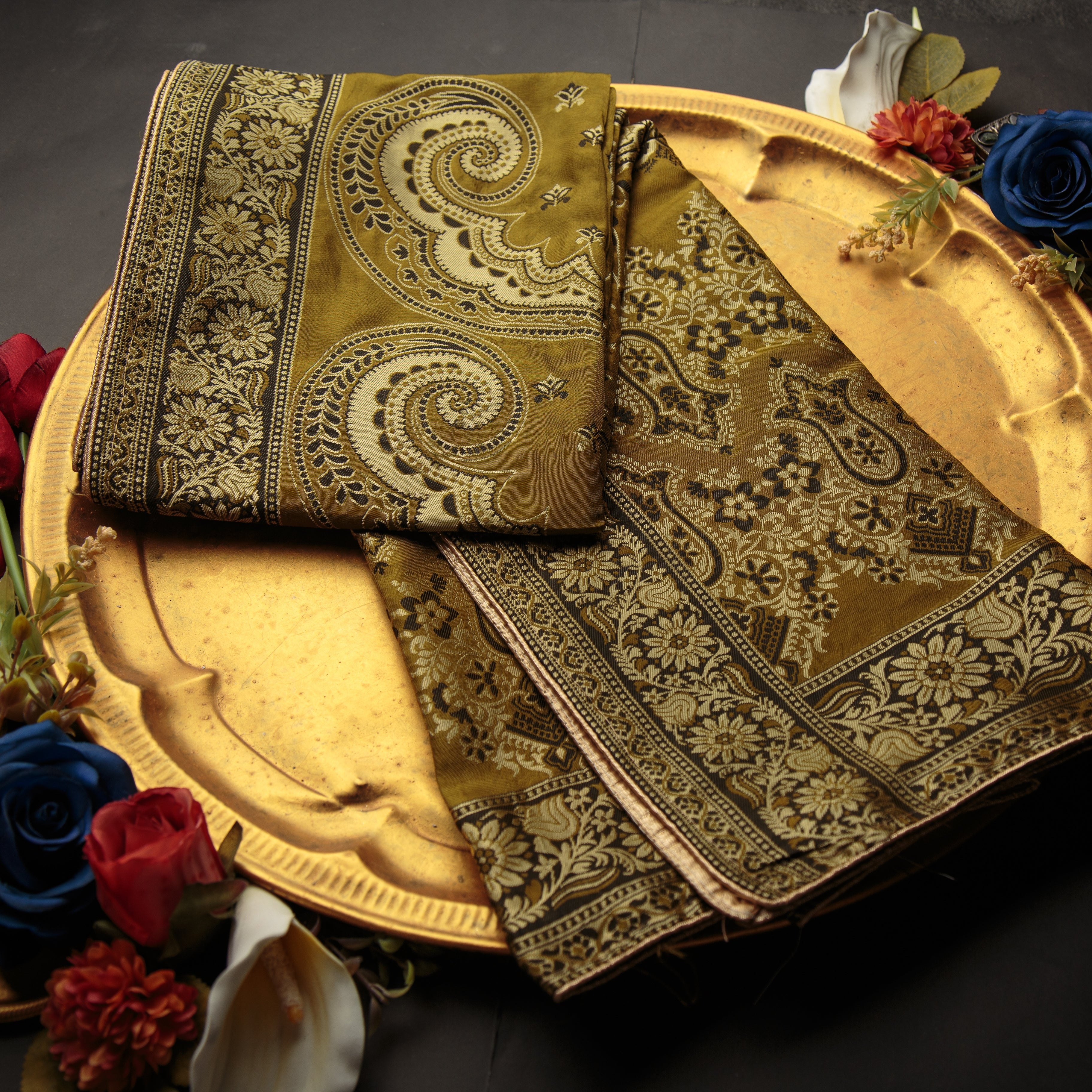 Pure Matka Silk Jacquard-FBDY0002885 - Tasneem Fabrics