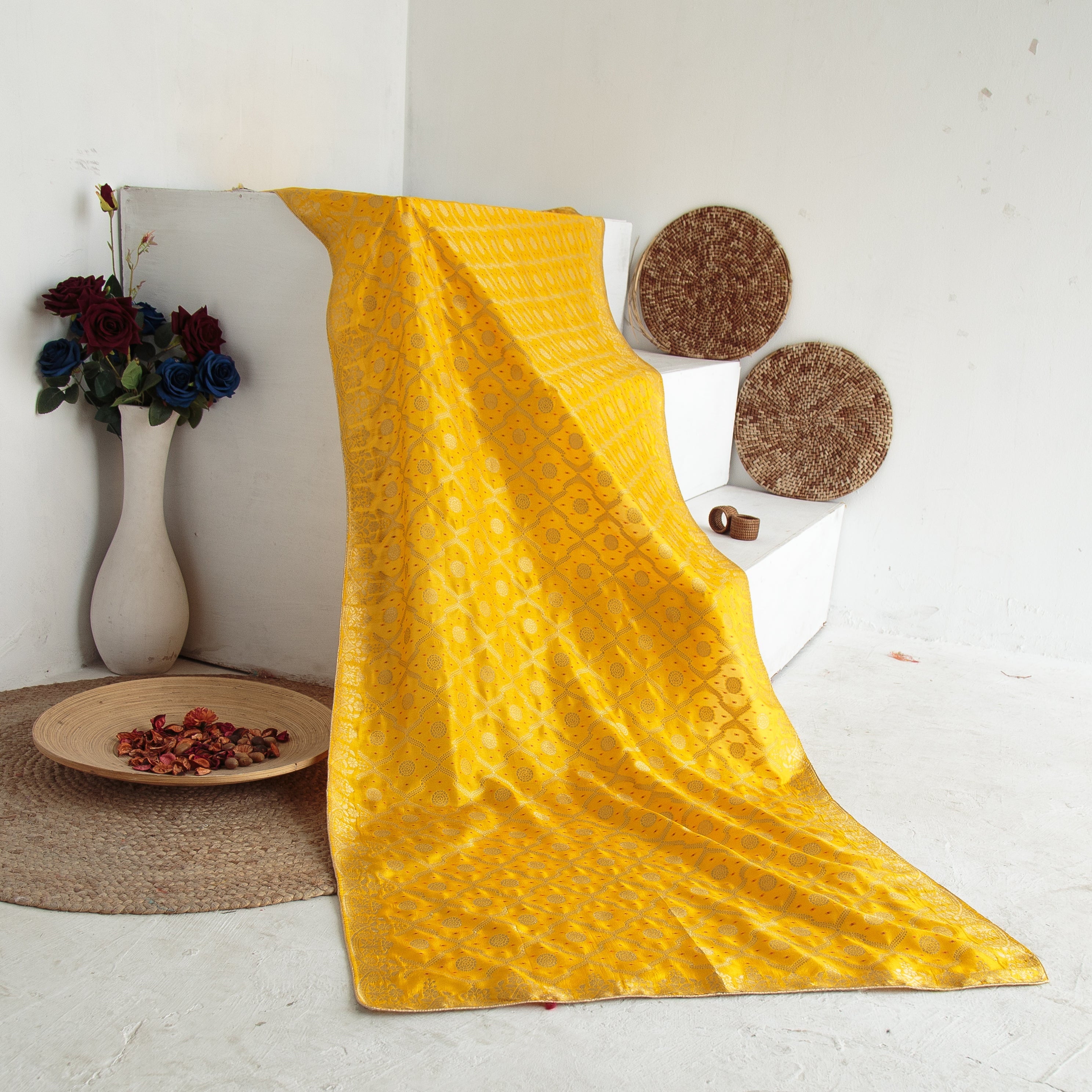 Pure Matka Silk Jacquard-FBDY0002877 - Tasneem Fabrics