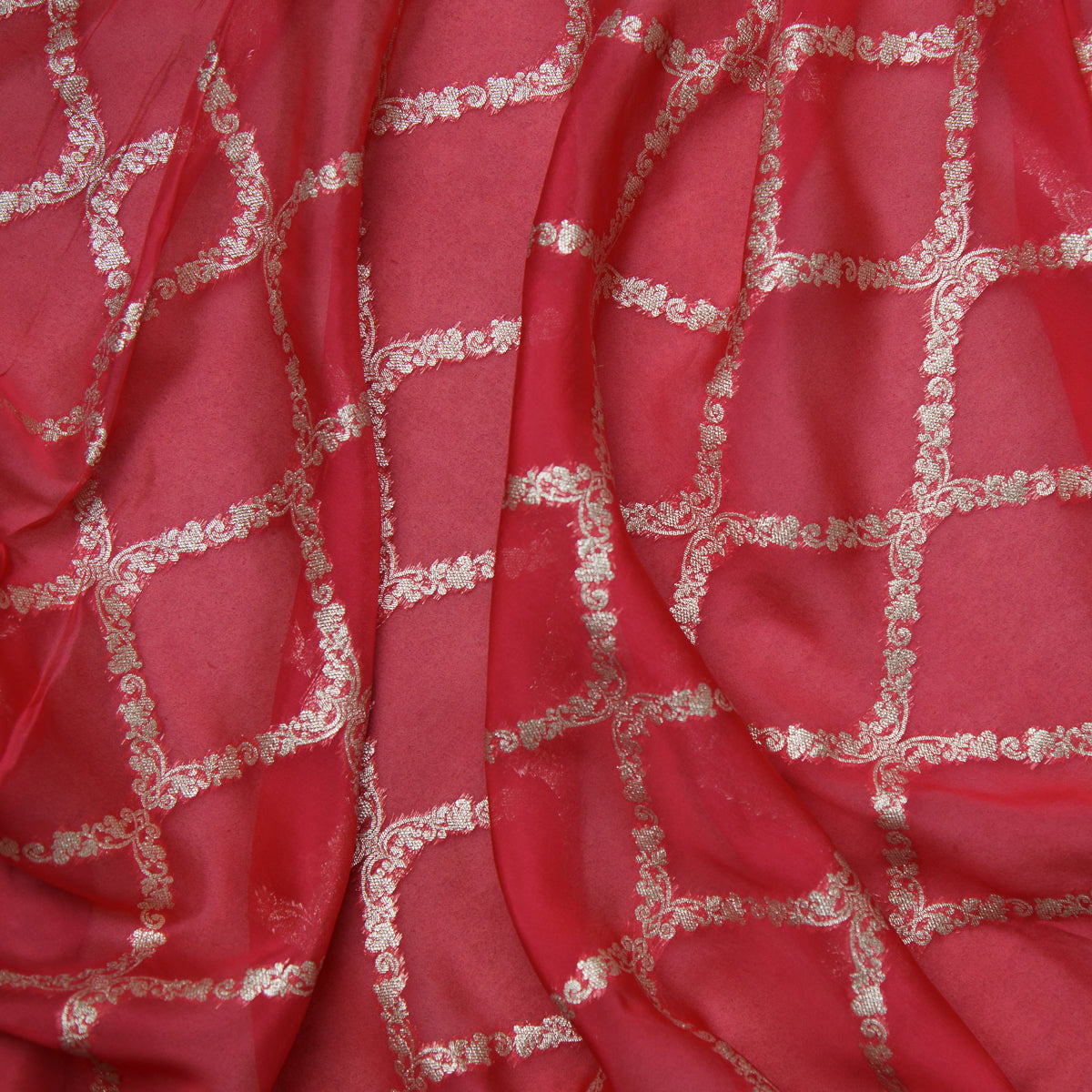 Pure Organza Jacquard-FBDY0002998 - Tasneem Fabrics