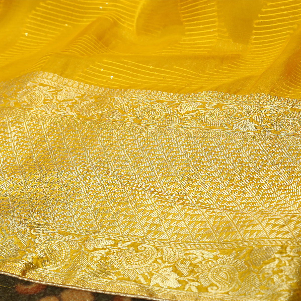 Pure Organza Jacquard-FBDY0002652 - Tasneem Fabrics