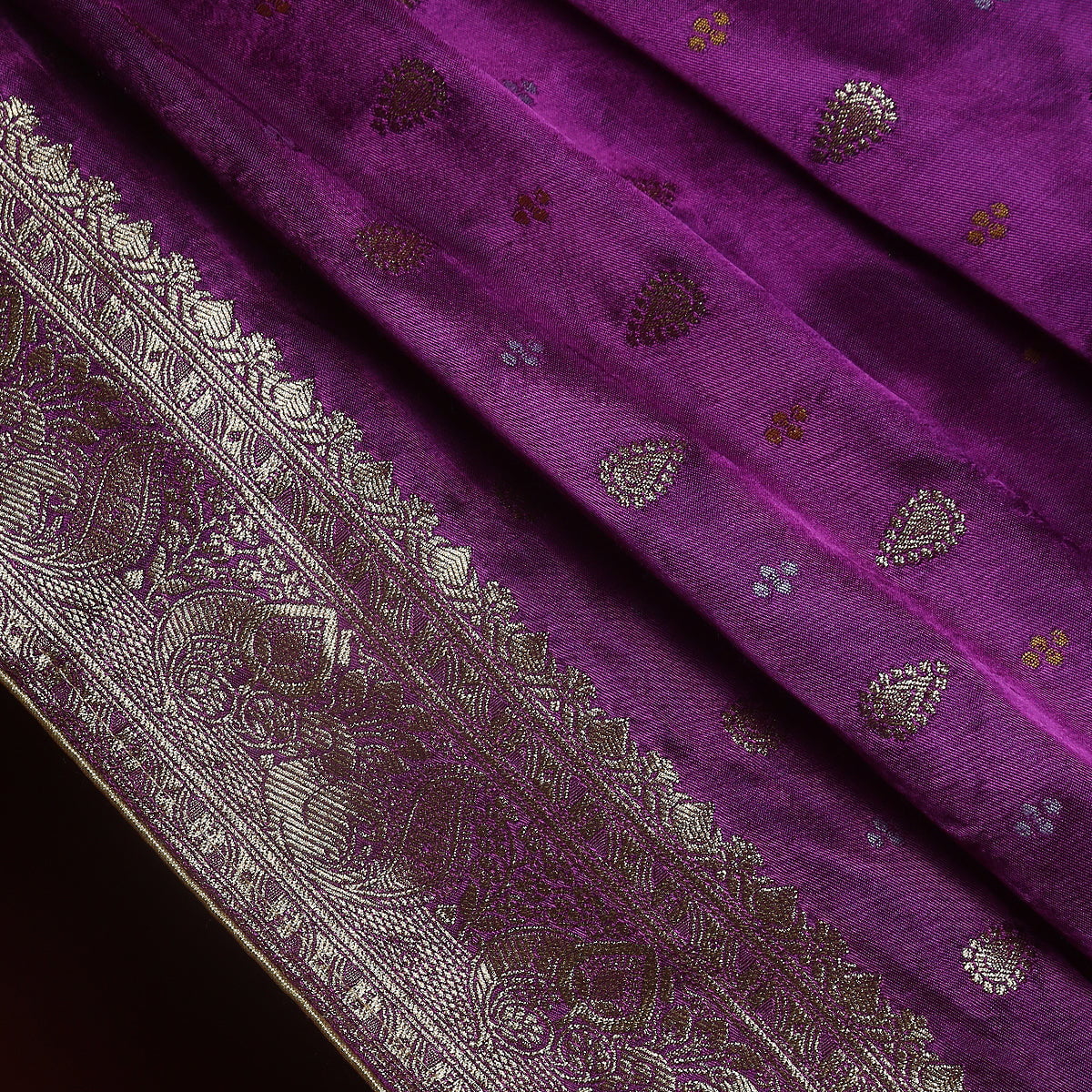 Pure Gaji Silk Jacquard-FBDY0002603 - Tasneem Fabrics