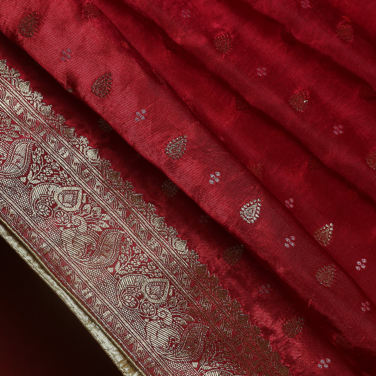 Pure Gaji Silk Jacquard-FBDY0002602 - Tasneem Fabrics