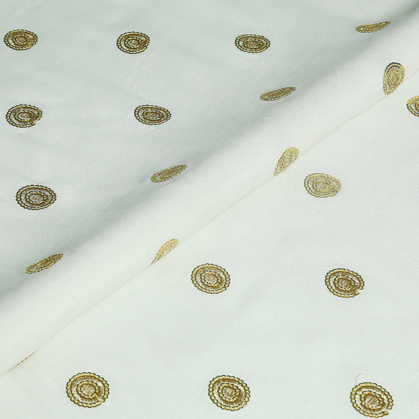 Embroidered Raw Silk-FBEM0000696 - Tasneem Fabrics