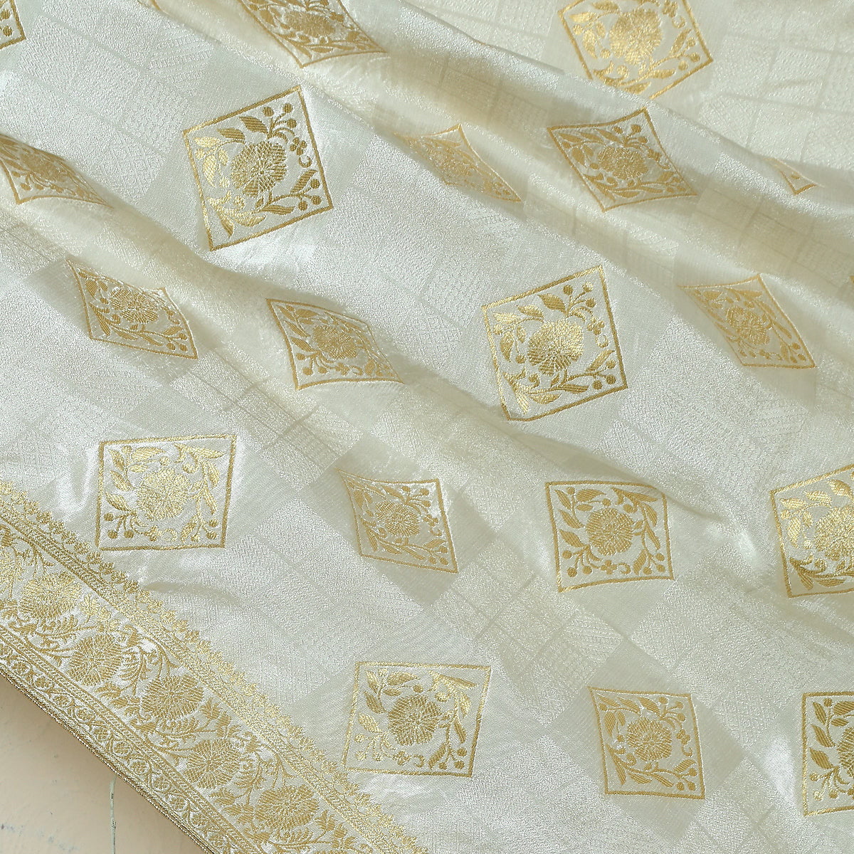 Pure Gaji Silk Jacquard-FBDY0002399 - Tasneem Fabrics