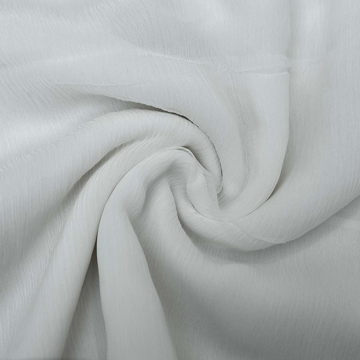 6A Blue Bemberg Crinkle - Tasneem Fabrics