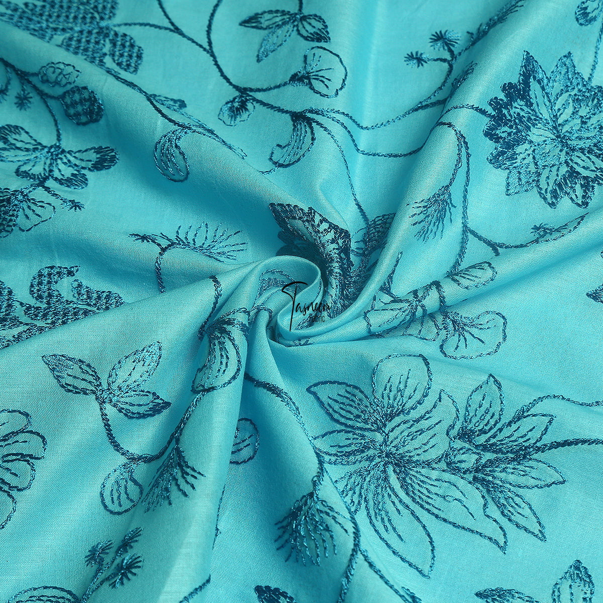 MDEM0001225-Embroidered Lawn - Tasneem Fabrics