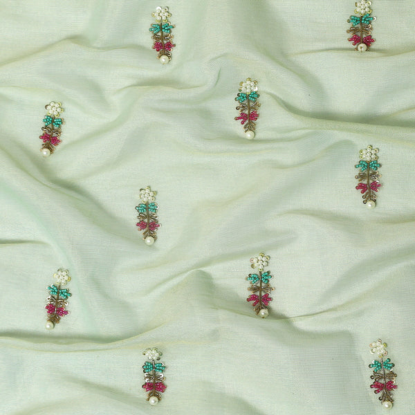 Hand Embellished (Adda Work) / Shirt Piece - Tasneem Fabrics