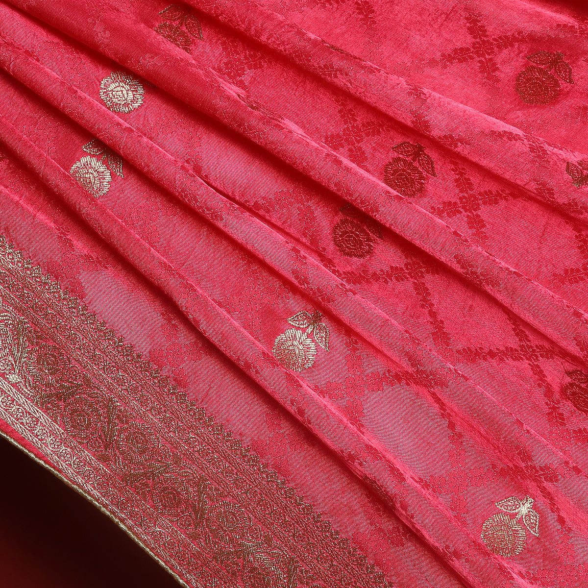 FBDY0002692-Pure Gaji Silk Jacquard - Tasneem Fabrics