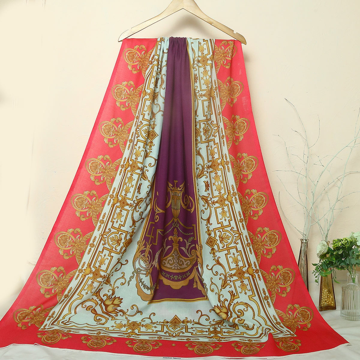 Plain Shawl-MDPR0002570 - Tasneem Fabrics