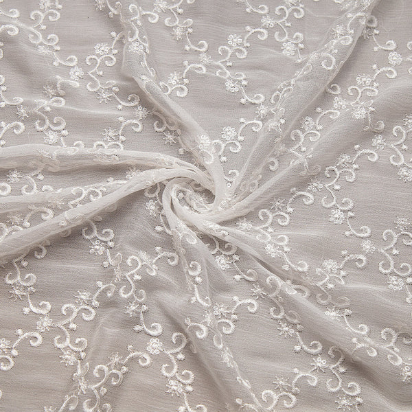 Embroidered Crinkle-FBEM0001028 - Tasneem Fabrics