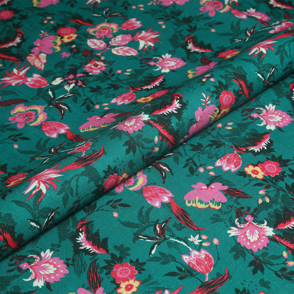 Printed Slub Khaddar-FBPR0003135 - Tasneem Fabrics