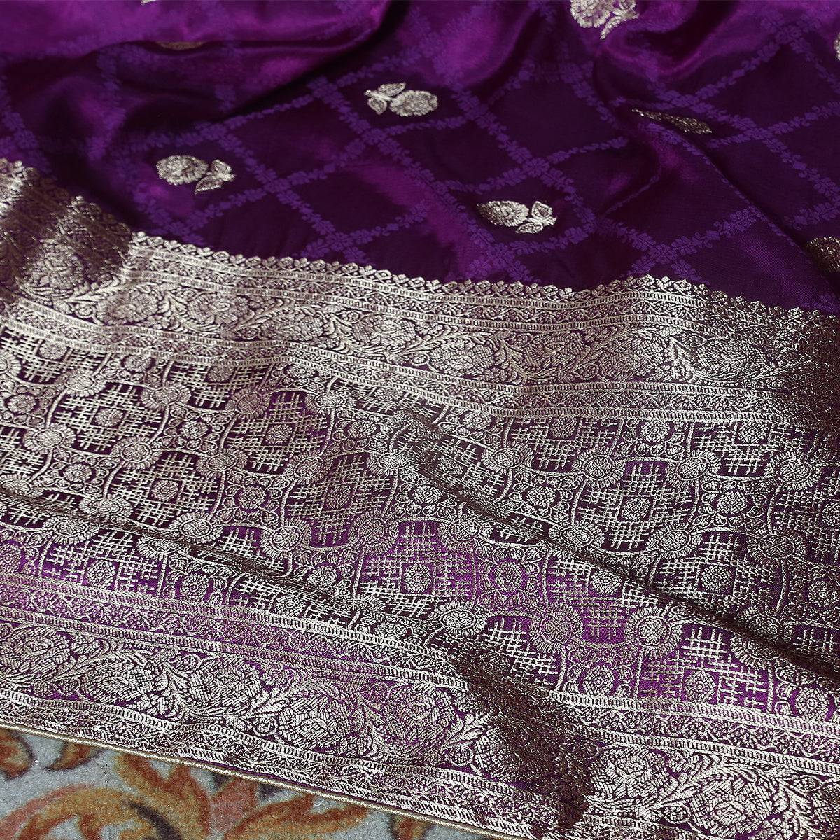 Pure Gaji Silk Jacquard-FBDY0002585 - Tasneem Fabrics