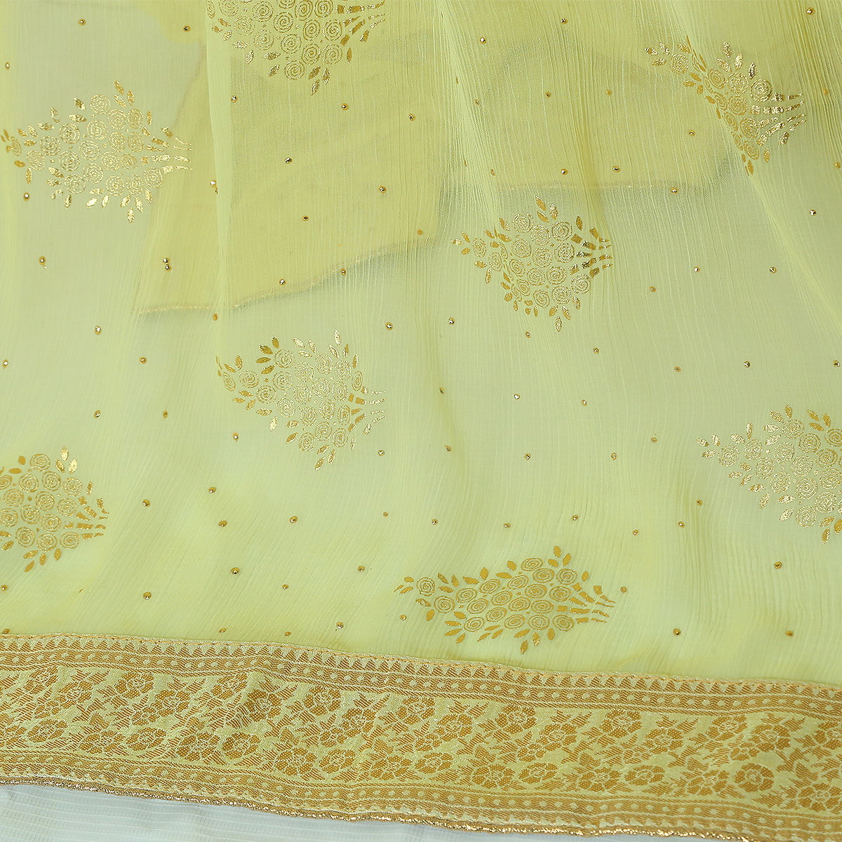 Pure Crinkle Foil Jacquard-FBDY0002633 - Tasneem Fabrics