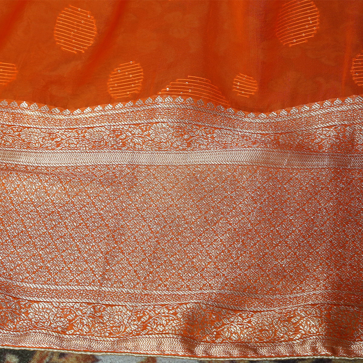 FBDY0002659-Pure Organza Seq. Jacquard - Tasneem Fabrics