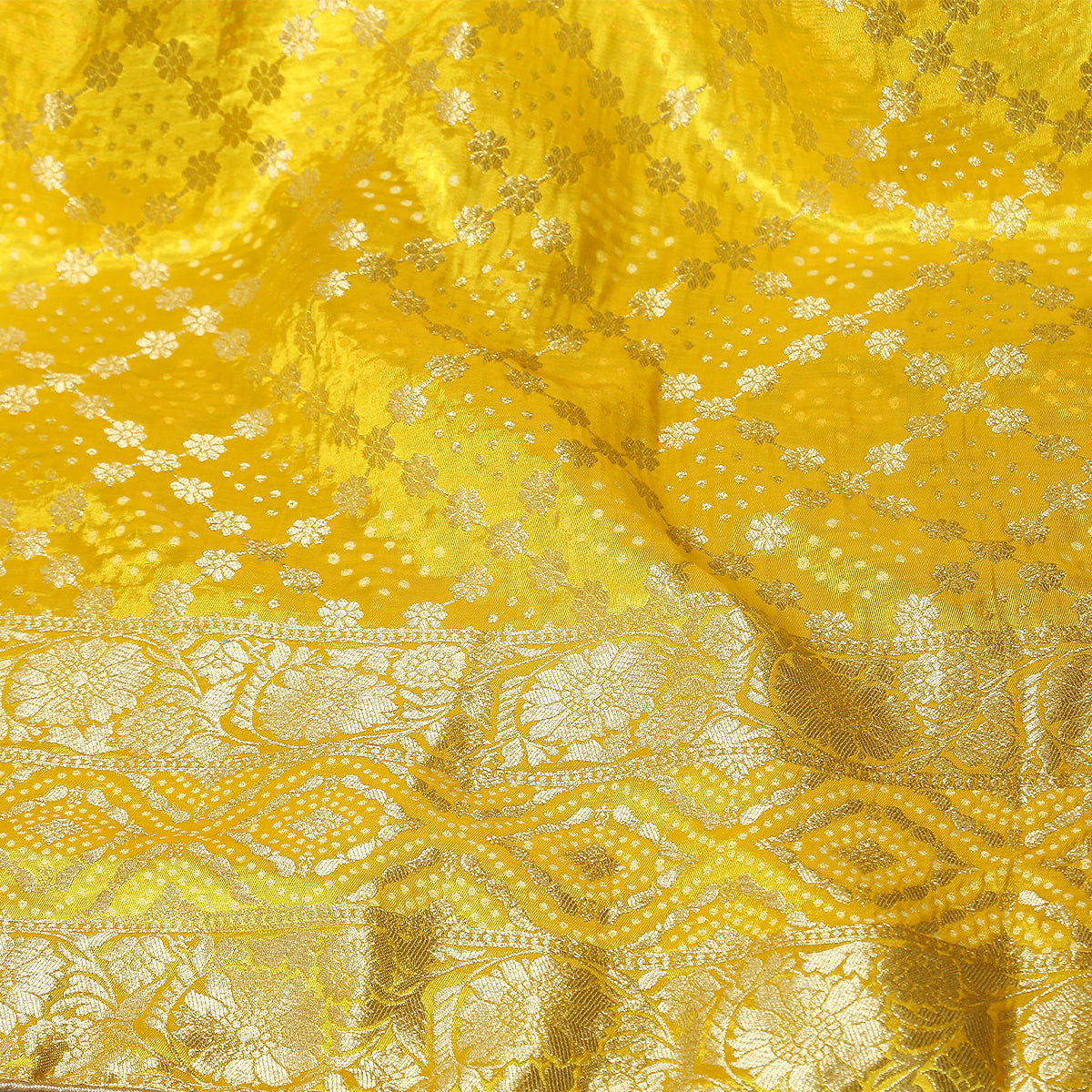 FBDY0002643-Pure Gaji Silk Jacquard - Tasneem Fabrics