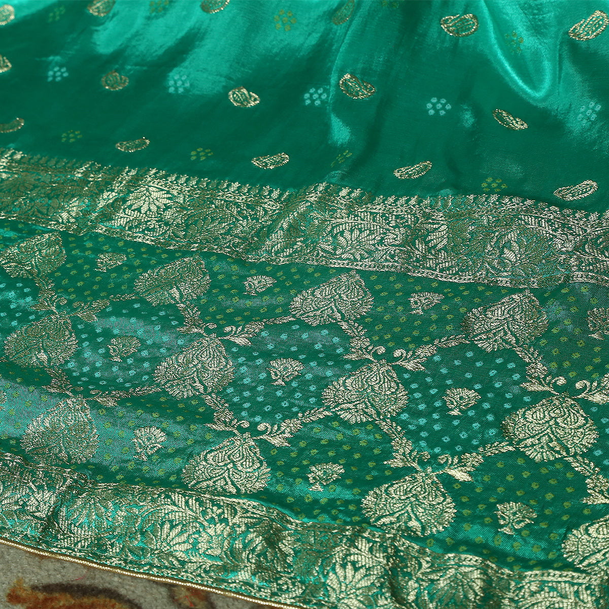 Pure Gaji Silk Jacquard-FBDY0002378 - Tasneem Fabrics