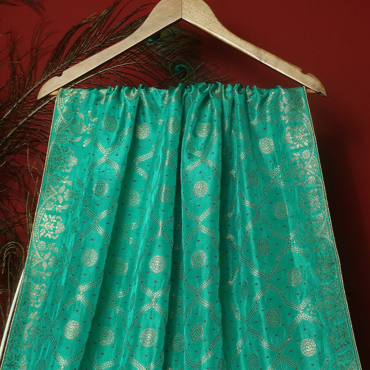 FBDY0002875-Pure Matka Silk Jacquard - Tasneem Fabrics