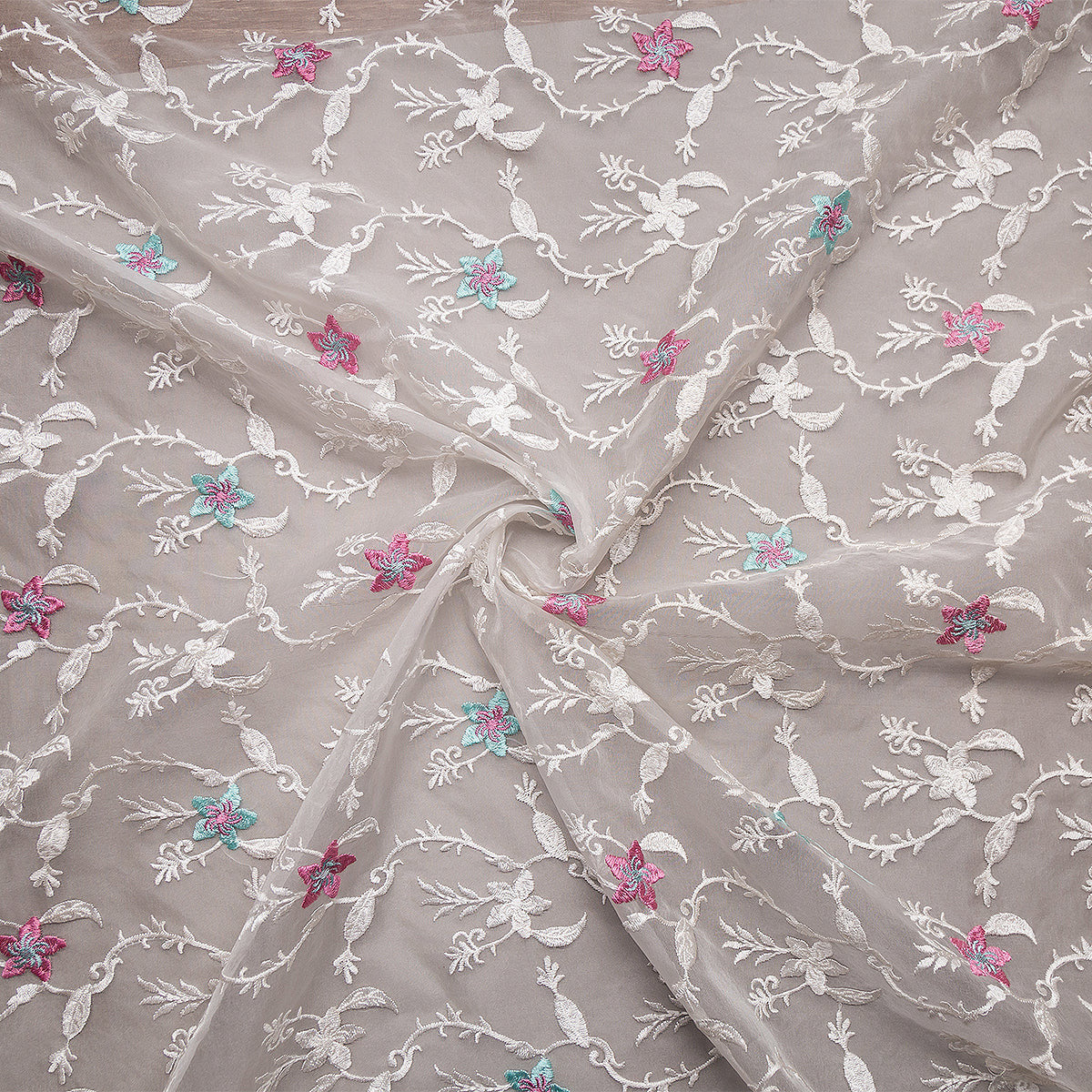 Embroidered Organza-FBEM0001055 - Tasneem Fabrics