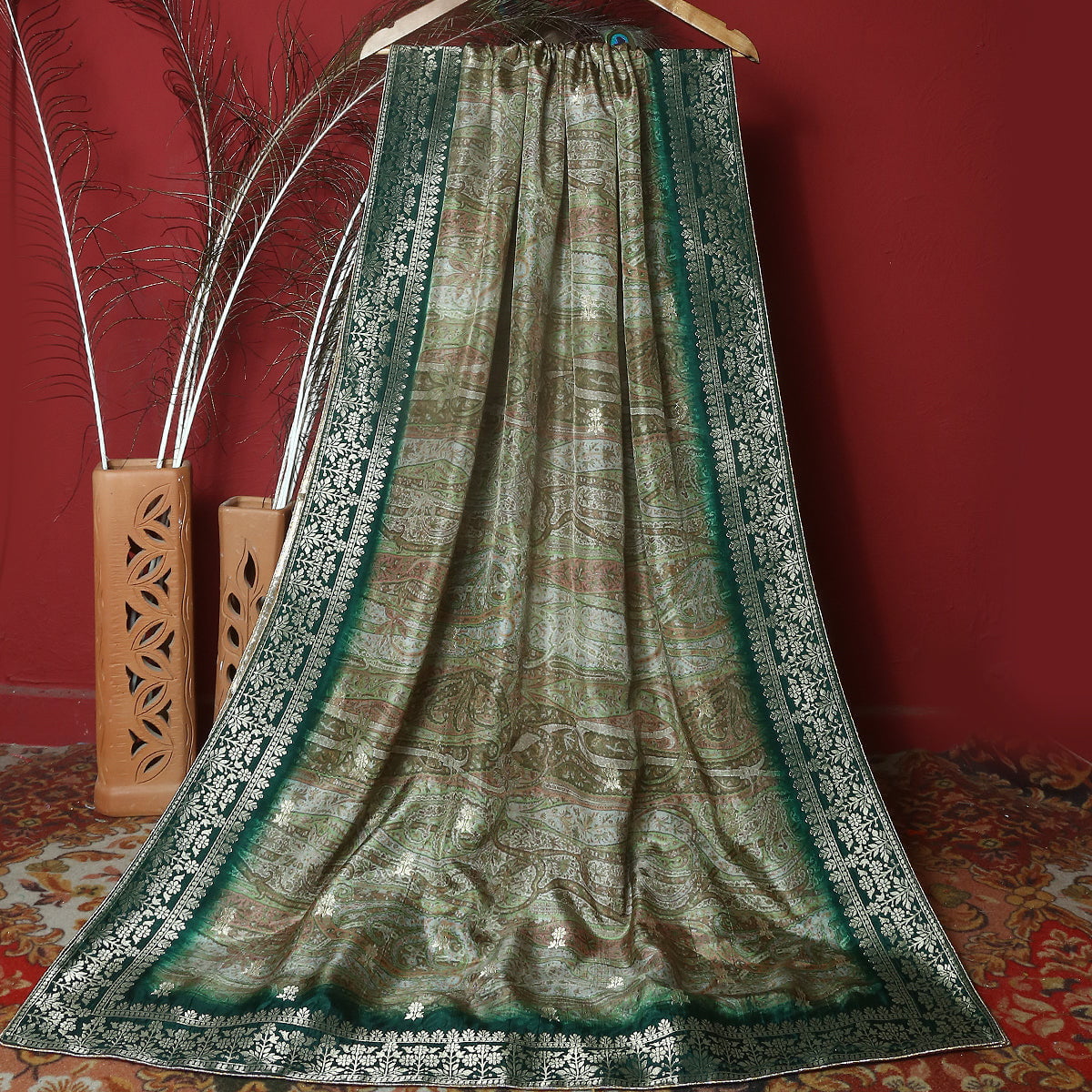 FBPR0002590-Pure Raw Silk JAQD - Tasneem Fabrics