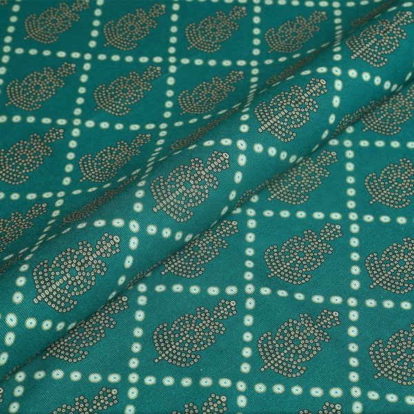 Printed Bamboo Khaddar-FBPR0002780 - Tasneem Fabrics