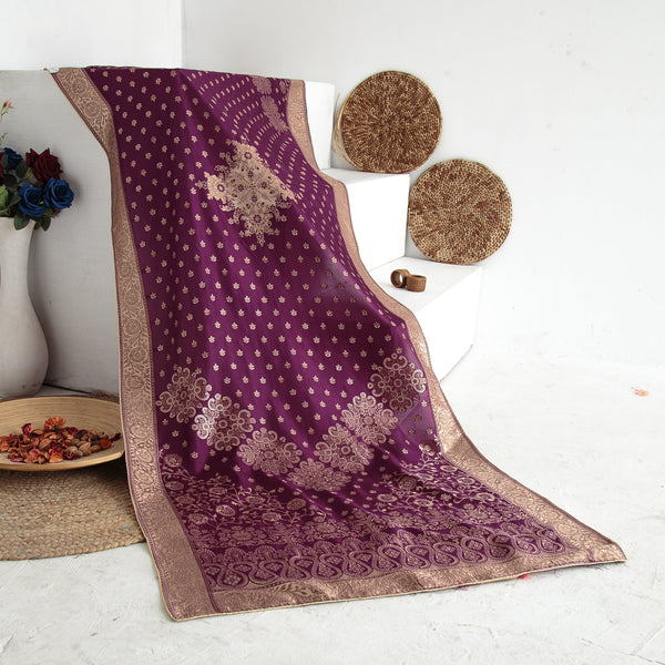 Pure Matka Silk Jacquard-FBDY0002754 - Tasneem Fabrics